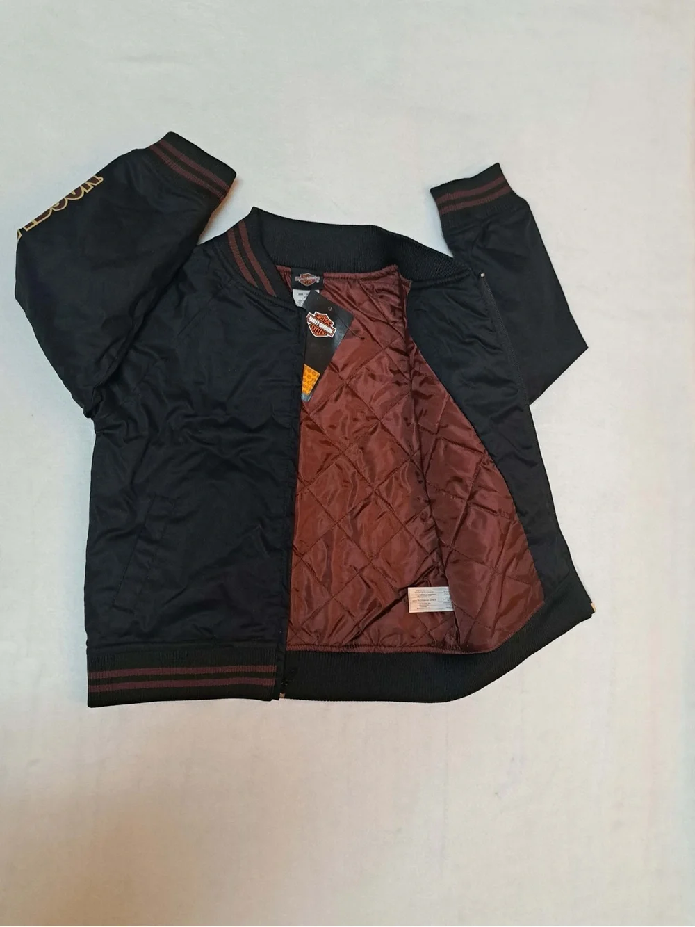 Harley-Davidson Toddler Bomber Jacket - Toddler Kids Size 4/5